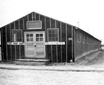 Pecos Army Airfield - Public Relations Building