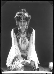 Paula Lizell in Kronjuvelerna at Kungliga Operan 1905 - SMV - GL120
