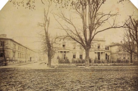 Pałacyk Raua w Warszawie ok. 1875