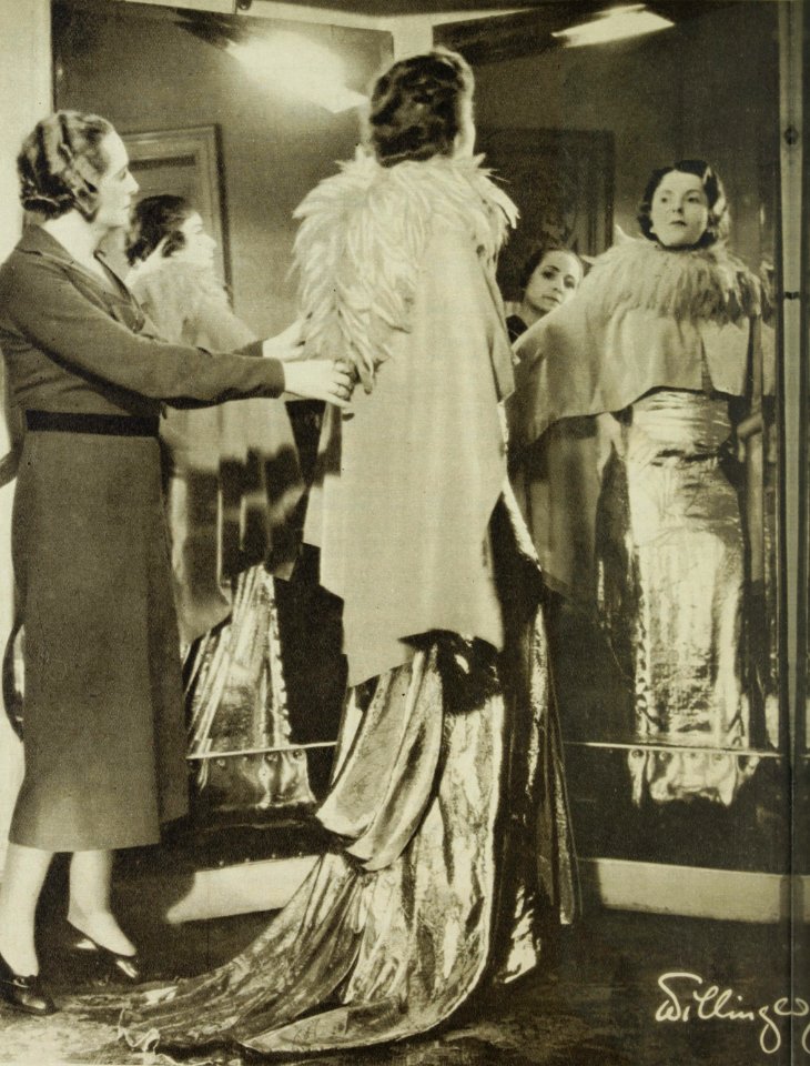 Paulette Grünzweig and Jarmila Novotna, Vienna, 1934