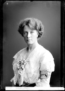 Pauline Brunius, porträtt - SMV - GB172