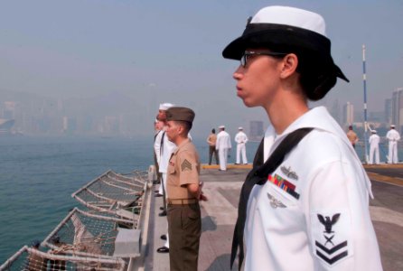 Peleliu enters Hong Kong for port visit 130415-N-HF252-037