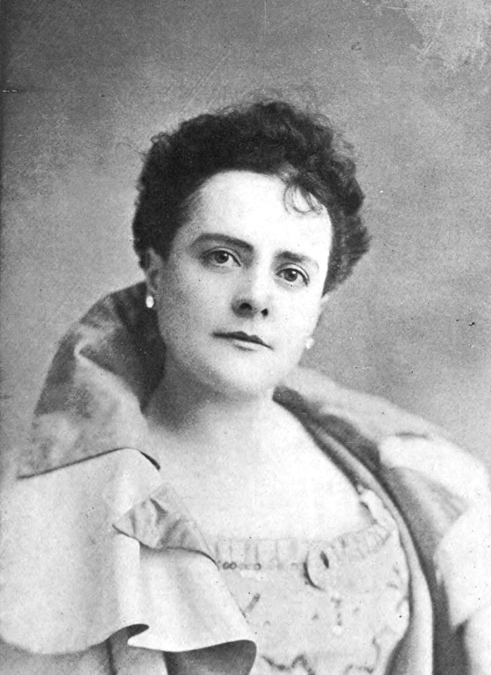 Pauline Hall, stage actress. Baker