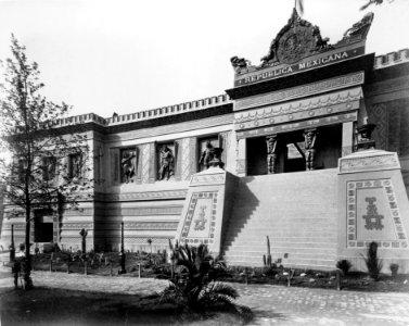 Pavilion of Mexico, Paris Exposition, 1889 photo