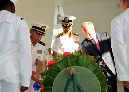 Pearl Harbor Ceremony 130906-N-IT566-168