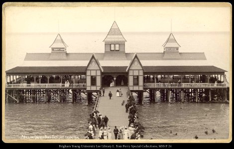 Pavilion, Garfield Beach, Salt Lake, C.R. Savage, Photo photo