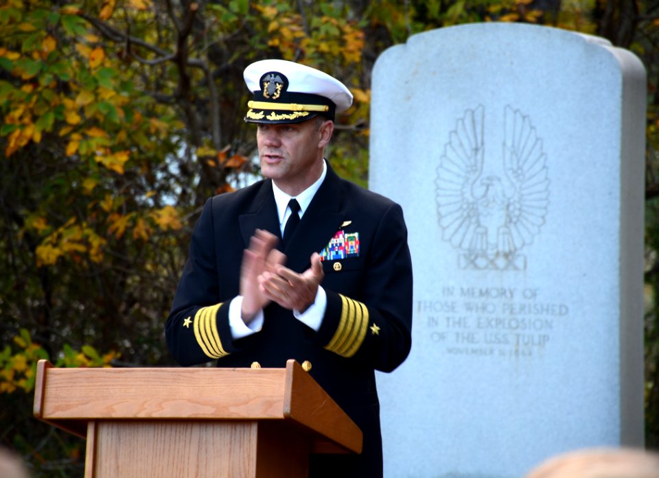 Pax River honors the lost at USS Tulip Memorial 161104-N-JP566-311