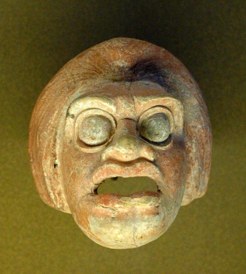 Peasant mask Boeotia Louvre MNB506