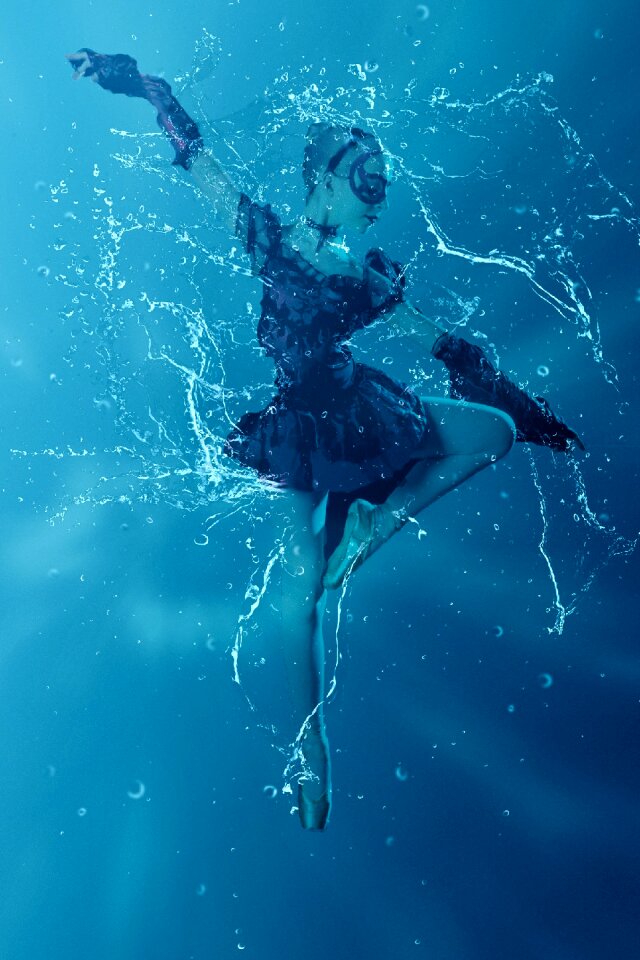 Performance ballet dancer elegance