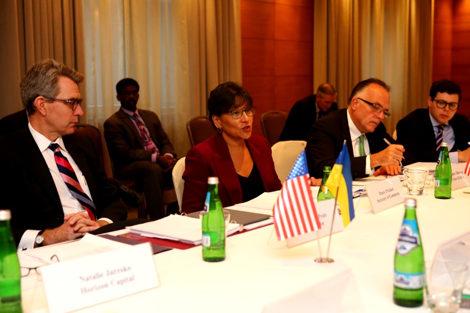 Penny Pritzker, United States Secretary of Commerce, Kyiv, Ukraine, Sept. 26-27, 2014 (15339843426)