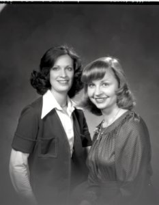 PEGGY EVANICH AND LORETTA SHAW - FOUNDERS OF THE NATIONAL ORGANIZATION OF WOMEN SCIENTISTS 255 GRC 1978 01730
