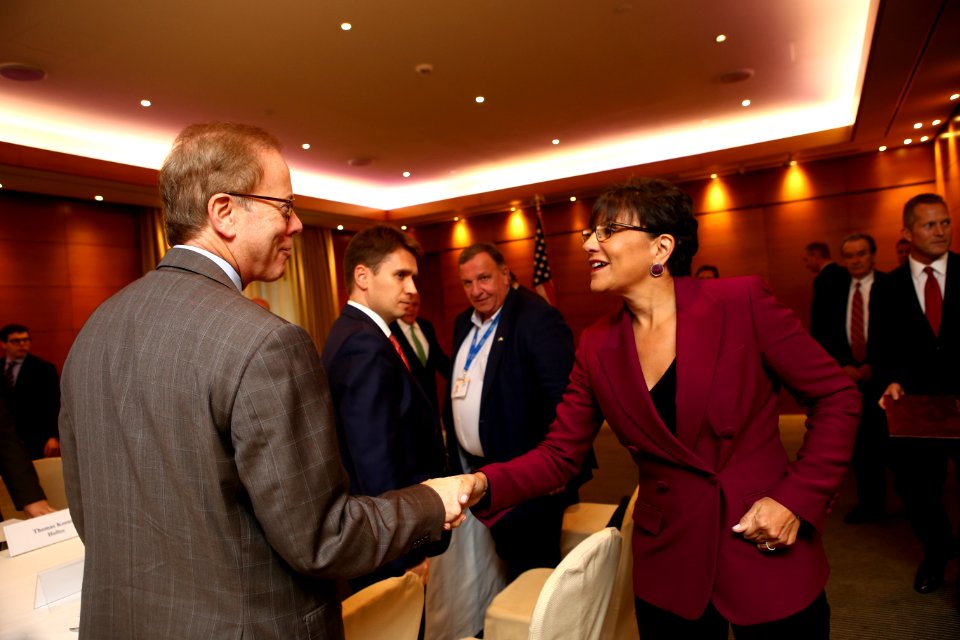 Penny Pritzker, United States Secretary of Commerce, Kyiv, Ukraine, Sept. 26-27, 2014 (15362555332)