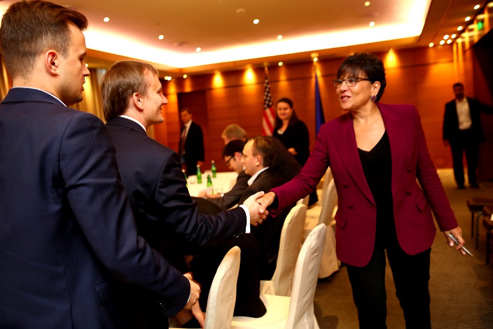 Penny Pritzker, United States Secretary of Commerce, Kyiv, Ukraine, Sept. 26-27, 2014 (15362557672)