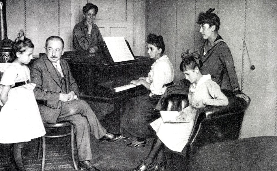 Peidl Gyula és családja (Vajda M. Pál, 1917)