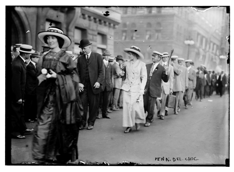 Pennsylvania delegation at the 1912 Republican National Convention held at the Chicago Coliseum, Chicago, Illinois, June 18-22 LCCN2014690571
