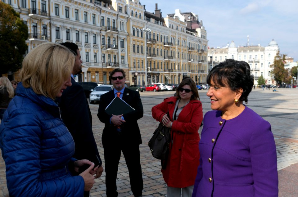 Penny Pritzker, United States Secretary of Commerce, Kyiv, Ukraine, Sept. 26-27, 2014 (15388152601)