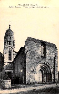 Pellegrue - église romane 1
