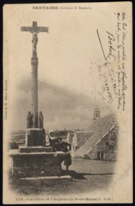 Penvénan - Calvaire et chapelle de Port-Blanc - AD22 - 16FI2802