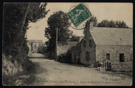 Penvénan - Entrée du Bourg par la route de la Gare - AD22 - 16FI2797