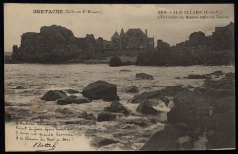 Penvénan - Ile Illiec habitation du Maestro Ambroise Thomas - AD22 - 16FI2786