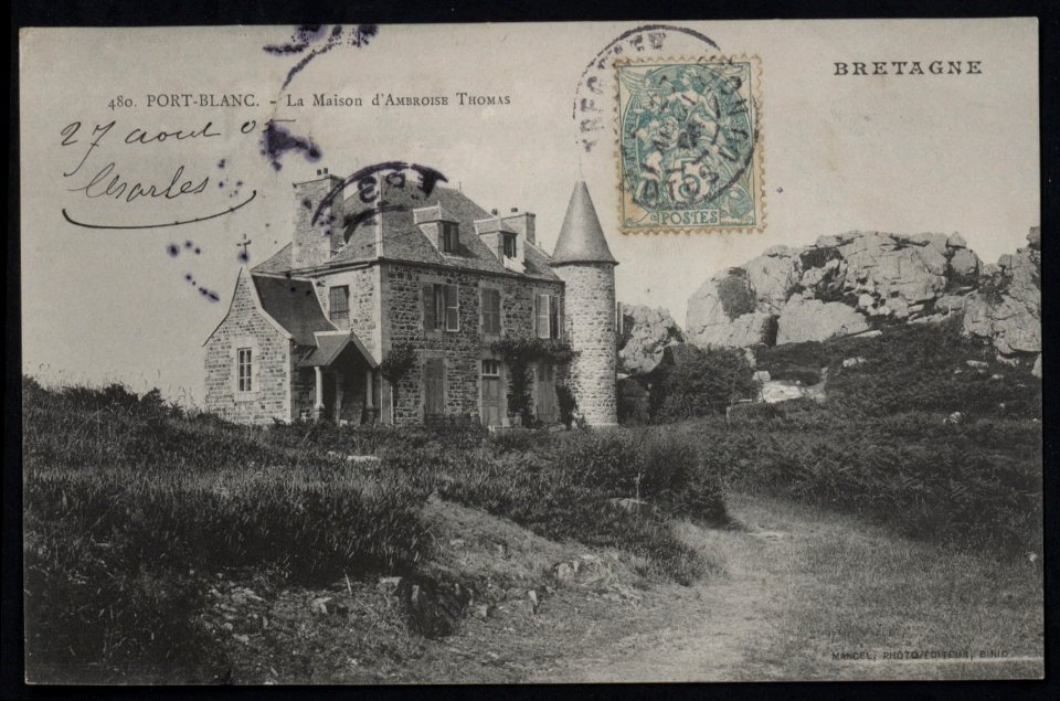 Penvénan - Maison d'Ambroise Thomas - AD22 - 16FI2804