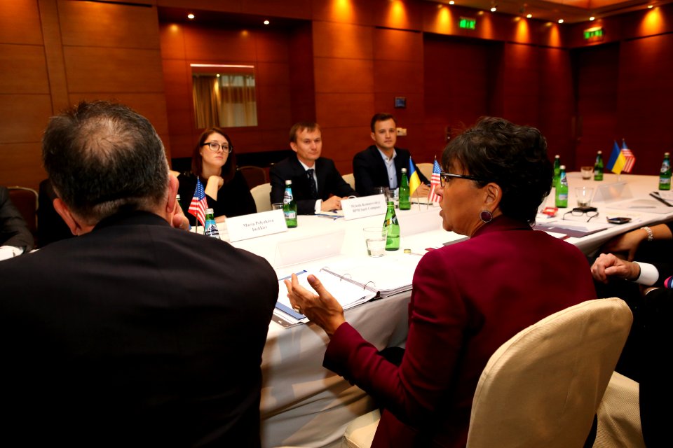 Penny Pritzker, United States Secretary of Commerce, Kyiv, Ukraine, Sept. 26-27, 2014 (15359690451)