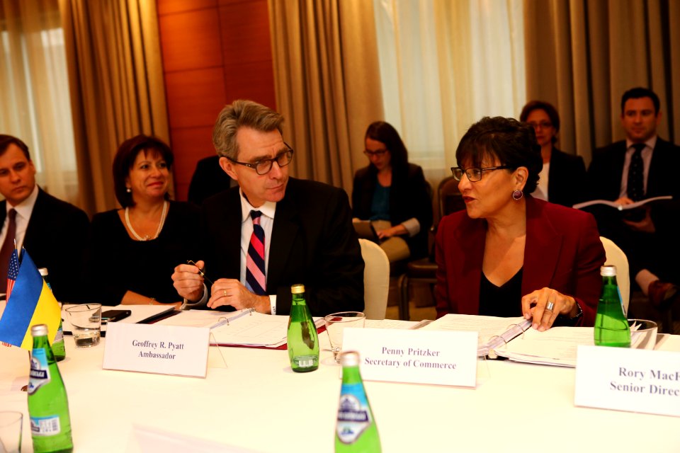 Penny Pritzker, United States Secretary of Commerce, Kyiv, Ukraine, Sept. 26-27, 2014 (15362556912)