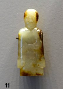 Pendant in the shape of a Human Figure, China, Warring States period, 5th-3rd century BC, nephrite - Arthur M. Sackler Museum, Harvard University - DSC00766 photo