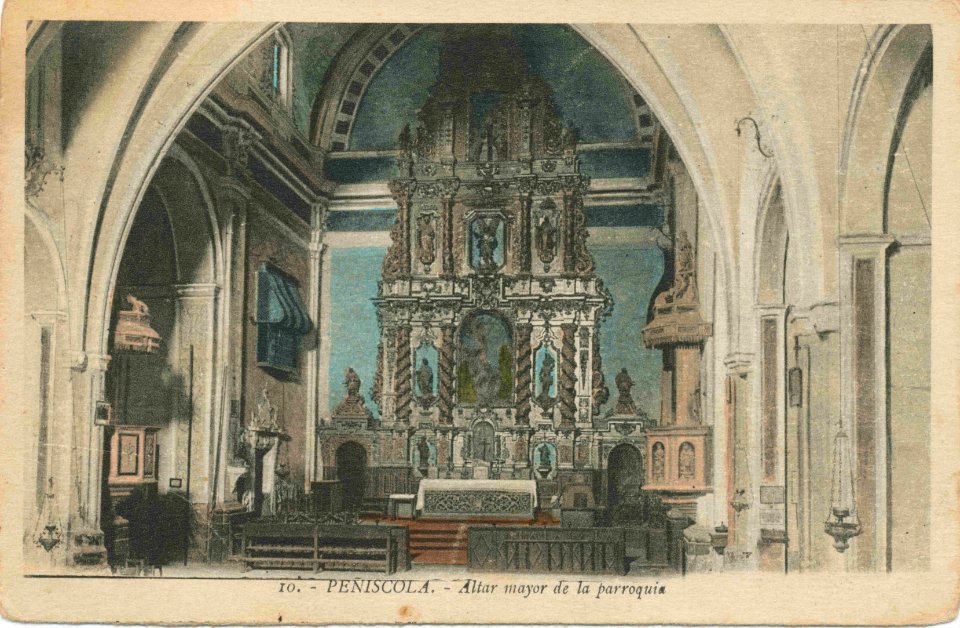 Peniscola altar mayor