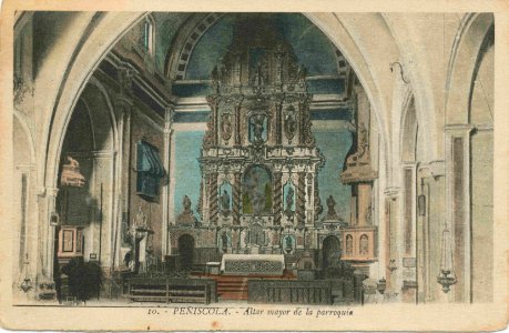 Peniscola altar mayor