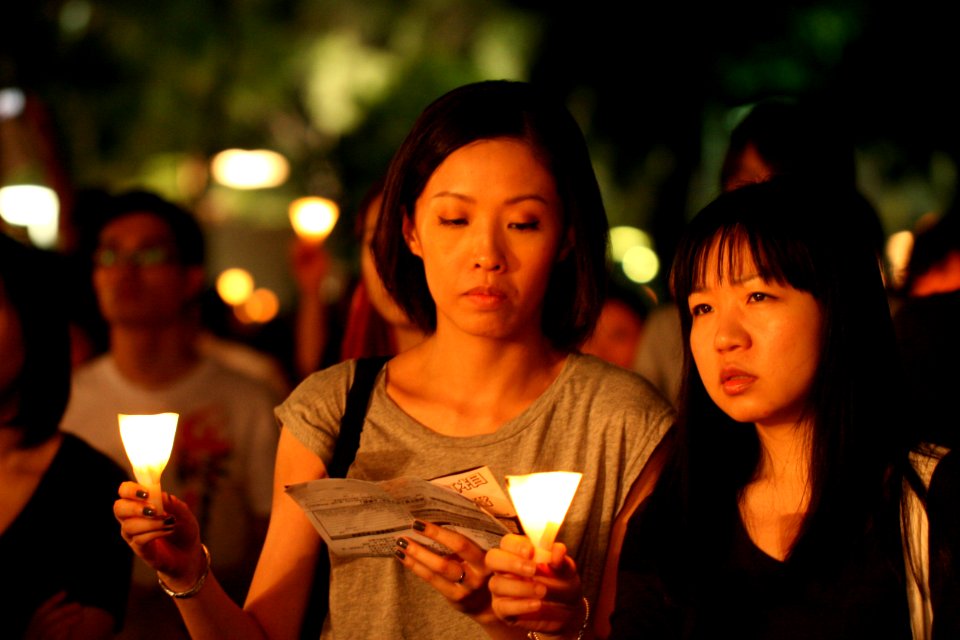 People in HK memory64 voa2