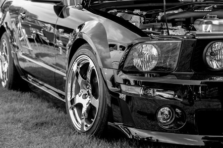 Fast muscle automobile photo