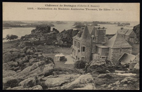 Penvénan - Habitation du Maestro Ambroise Thomas Ile Illiec - AD22 - 16FI2787