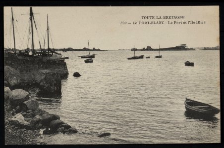 Penvénan - Port-Blanc et l'île Illiec - AD22 - 16FI7007