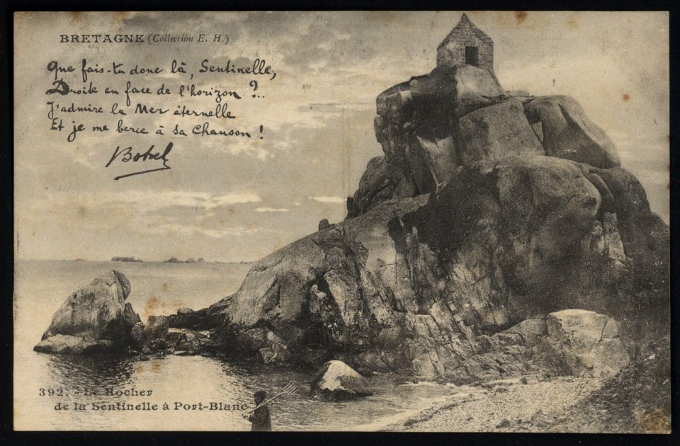 Penvénan - Port-Blanc rocher de la Sentinelle - AD22 - 16FI7018