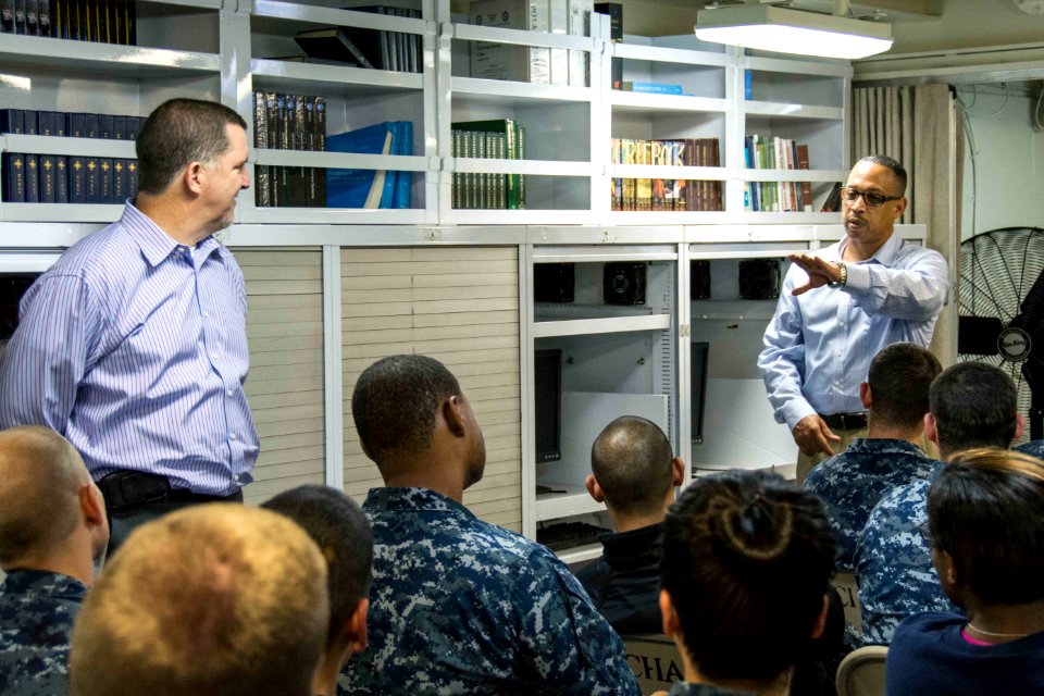 Peleliu Conducts Operational Stress Control Training 140225-N-ZM744-036