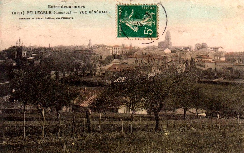 Pellegrue - vue générale 3