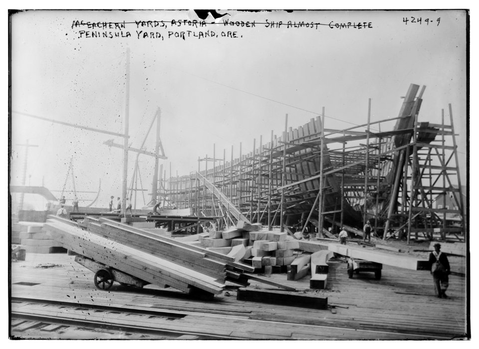 Peninsula yard, Portland, Ore. LCCN2014704927