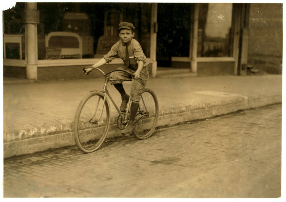 Percy Neville, eleven year old messenger boy. Messenger boy -6 for Mackay Telegraph Company. He has been messenger for different companies for four years. Goes to the Reservation every day. LOC nclc.05548