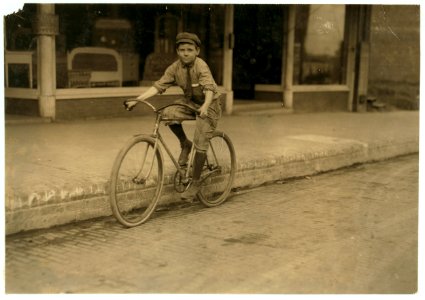 Percy Neville, eleven year old messenger boy. Messenger boy -6 for Mackay Telegraph Company. He has been messenger for different companies for four years. Goes to the Reservation every day. LOC nclc.05548