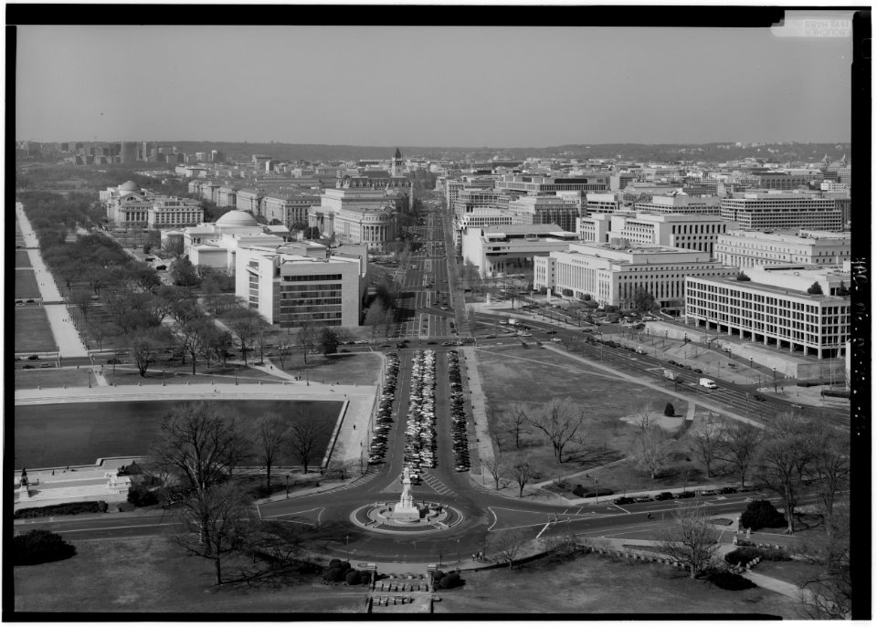 Pennsylvania avenue from the capitol dome