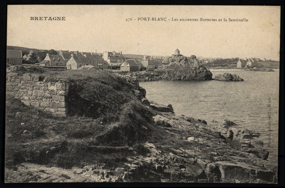 Penvénan - Port-Blanc anciennes batteries et rocher de la Sentinelle - AD22 - 16FI7017
