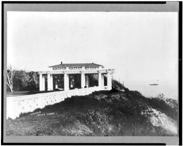 Pergola, Belle Terre, Port Jefferson, Long Island) - Greene, Port Jefferson, L.I LCCN96522598