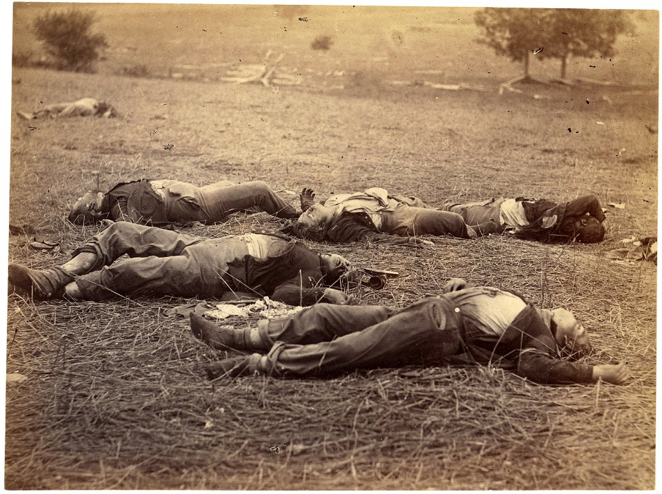 Pennsylvania, Gettysburg Battlefield, Field where General Reynolds fell. - NARA - 533311