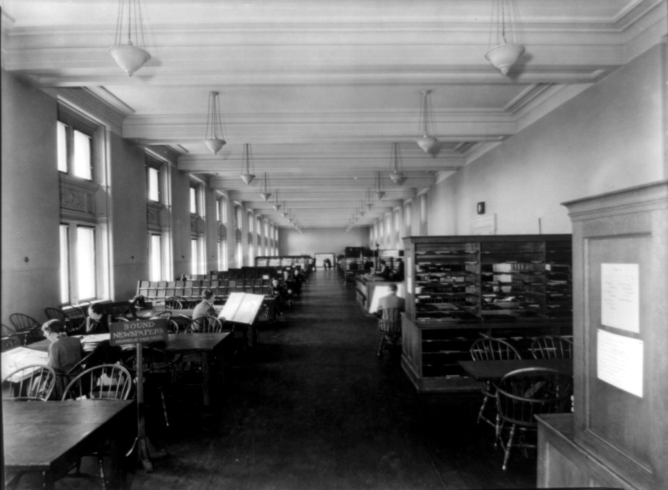 Periodical Reading Room, Library of Congress, Washington, D.C. LCCN2011647047