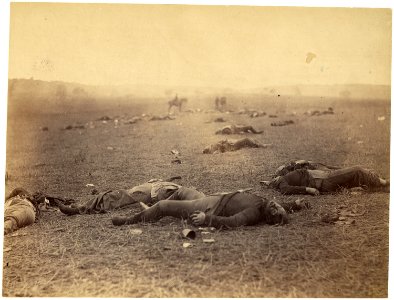Pennsylvania, Gettysburg. A Harvest of Death - NARA - 533310
