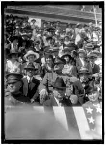 PERSHING, JOHN J. GENERAL, U.S.A. FIRST DIVISION; PARADE LCCN2016870451