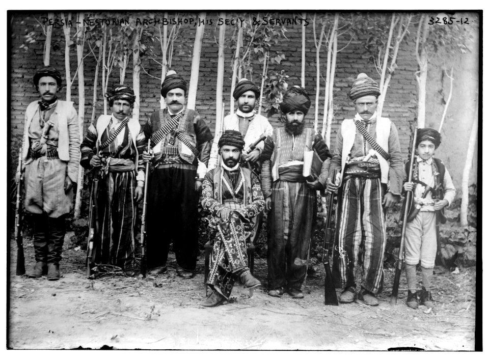 Persia - Nestorian Archbishop, his secy and servants LCCN2014693115