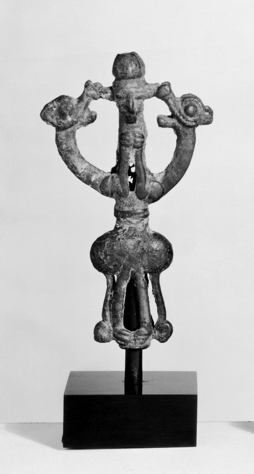 Persian - Luristan Bronze Chariot Rod Finial - Walters 54112 - Group