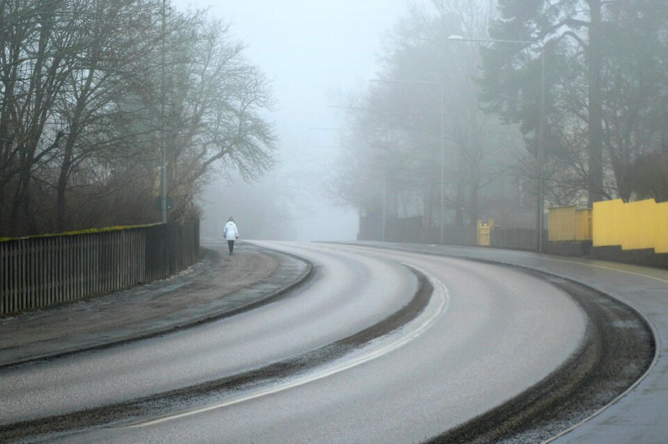 Frost mist fog